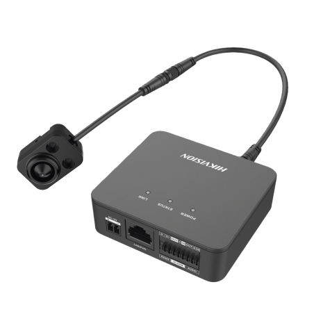 Pinhole IP 2 megapixel, lente 3.7 mm, 2 m cable, Poe, ideal para cajeros automáticos (atm), WDR, micro SD, cámara tipo block