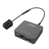 Pinhole IP 2 megapixel, lente 3.7 mm, 2 m cable, Poe, ideal para cajeros automáticos (atm), WDR, micro SD, cámara tipo block