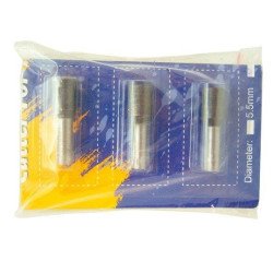 Punzones para perforadora Azor 953CB de 3 orificios, de acero