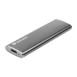 Disco Verbatim SSD externo Vx500 de 1 TB USB 3.1 Gen 2 Gris Space