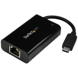 Adaptador USB C de Red StarTech.com US1GC30PD - USB C, Ethernet, Negro