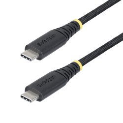 Cable de Carga USB-C de 2m, Cable Cargador USB Tipo C, PD 240W 5A EPR, Recubrimiento de Silicona Trenzada, Cable Cargador USB 2.