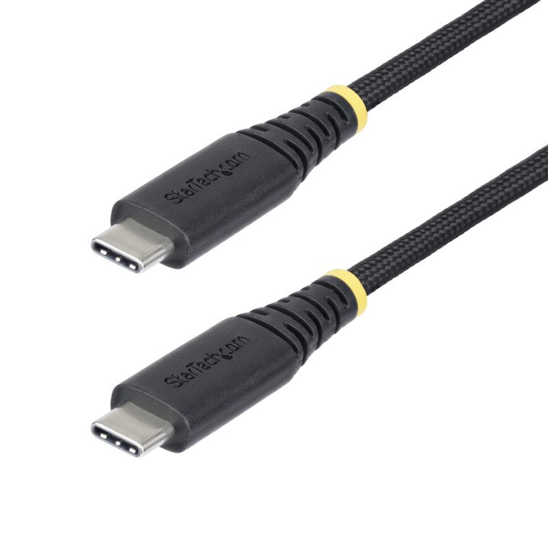 Cable de Carga USB-C de 2m, Cable Cargador USB Tipo C, PD 240W 5A EPR, Recubrimiento de Silicona Trenzada, Cable Cargador USB 2.