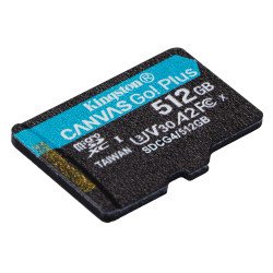 Memoria 512GB microSDXC canvas go plus a2 u3 sin ADP