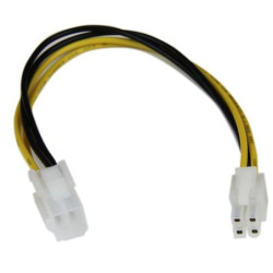 Cable de alimentación StarTech.com - Macho/hembra, 0, 204 m, ATX (4-pin)