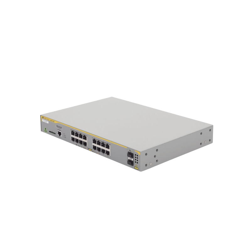 Switch Administrable Capa 3, 16 puertos 10/100/1000Mbps + 2 puertos SFP Gigabit