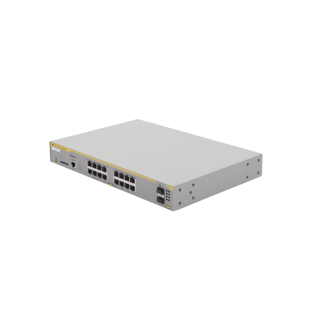 Switch Administrable Capa 3, 16 puertos 10/100/1000Mbps + 2 puertos SFP Gigabit