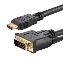 Cable adaptador HDMI StarTech.com - HDMI, DVI-D, Macho/Macho, Negro