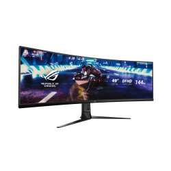 Monitor gamer Asus ROG Strix XG49VQ, 49, 3840x1080, tr 4ms, 144hz, 2x HDMI, DP, altavoces, VESA, freesync premium pro, curvo