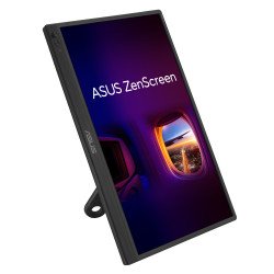 Mmonitor portátil Asus zenscreen MB169CK, 15.6, 1920x1080, tr 5ms, 60hz, mini HDMI, 2x DP tipo-c, eye care, orientación v y h