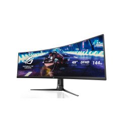 Monitor gamer Asus ROG Strix XG49VQ, 49, 3840x1080, tr 4ms, 144hz, 2x HDMI, DP, altavoces, VESA, freesync premium pro, curvo