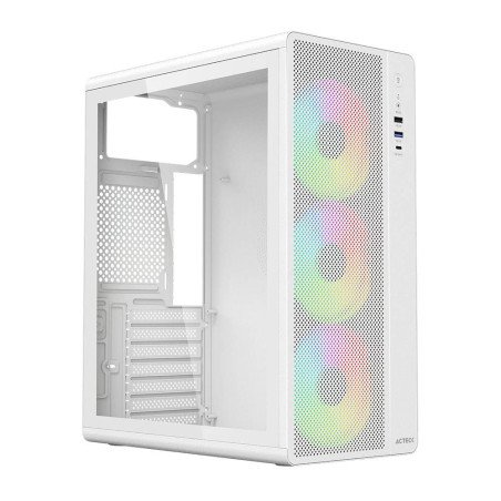 Gabinete Acteck essen pro x gm767, media torre, ATX, m-ATX, ITX, ilumi