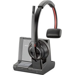 Diadema HP Poly 7s445aa Poly savi 8210, monoaural, dect 1920, 1930 MHz para oficina