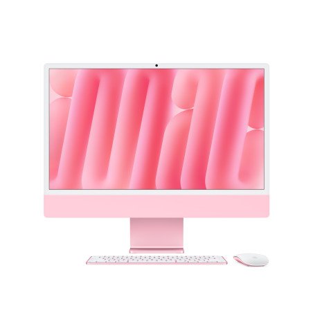 IMac 24in 4.5k m4 8 CPU and 8 GPU 16GB 256GB SSD pink