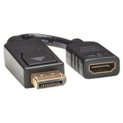 Convertidor activo Tripp-Lite - Negro, DisplayPort, HDMI, Macho/hembra