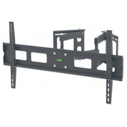 Soporte Manhattan para TV para esquinas de pared soporta TVs de 37 a 63 con pesos de hasta 60kg con ajuste para inclinaci