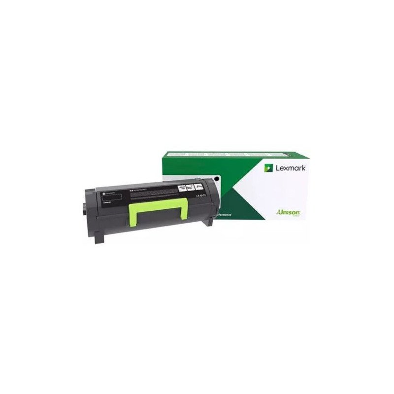 Tóner Lexmark 66s4000 negro, rendimiento estándar 5,000 páginas, para MS531, 631, 632, MX532, 632