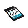 Memoria SDXC Kingston Technology Canvas Go! Plus, 512 GB, Clase 10, UHS-I, 200 MB/s, 160 MB/s