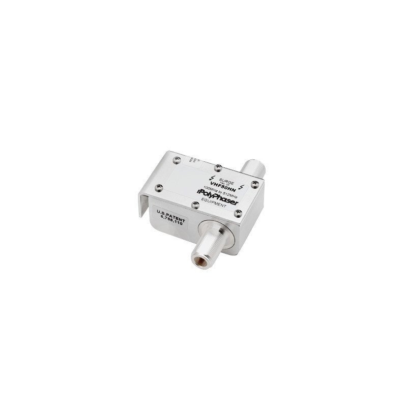 Protector RF Coaxial de Banda Ancha 100 a 512 MHz Para Combinadores Con Conectores N Hembra