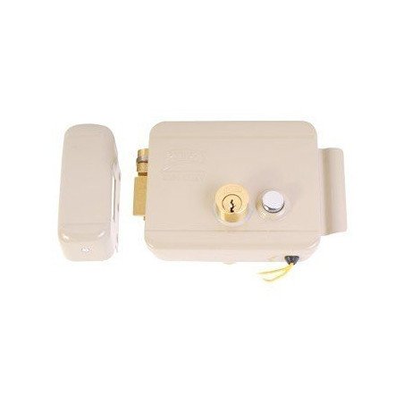 Cerradura Eléctrica, Incluye Llave /Con BOTóN, IZQUIERDA, Exterior