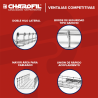 Charola tipo malla 105/200 mm ancho, con acabado Electro Zinc, tramo 3m Charola tipo malla 105/200 mm ancho, con acabado Electro Zinc, tramo 3m