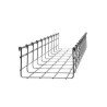 Charola tipo malla 105/400 mm, con acabado Electro Zinc, hasta 668 cables Cat6, tramo 3 m