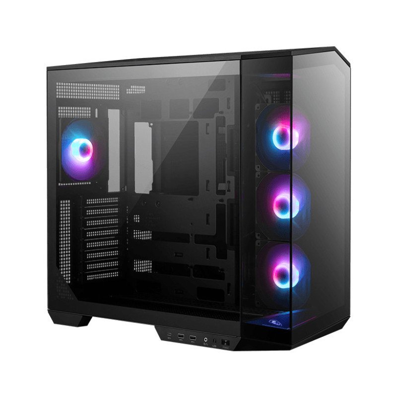 Gabinete MSI MAG PANO 120r PZ media torre e-ATX negro tg