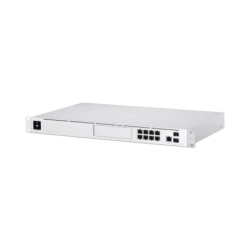 Unifi dream machine pro, de 1 ur con un puerto 10g  SFP+ WAN, 8 puertos 10, 100, 1000 Mbps RJ-45 LAN, y una bahía de HDD 3.5", i