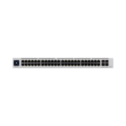 Unifi switch usw-pro-48-poe gen2, capa 3 de 48 puertos PoE 802.3at, bt + 4 puertos 1, 10g  SFP+, 600w, pantalla informativa