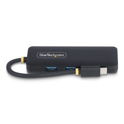 HUB, USB 3.2 Gen 1 (3.1 Gen 1) Type-C, USB 3.2 Gen 1 (3.1 Gen 1) Type-A, 5000 Mbit/s, Negro, Plástico