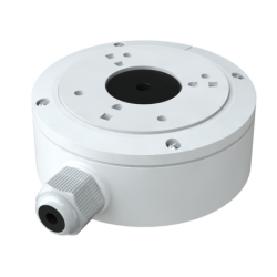 Caja Provision ISR de conexiones pequeña a prueba de agua, para cámaras AHD e IP, color blanca