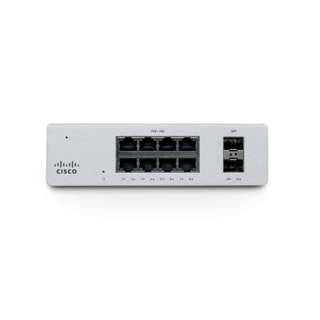 Meraki MS130R-8P cloud mgd ruggedized 8GE 240w Poe switch