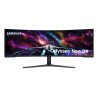 Monitor Samsung LS57CG950NLXZX, 144.8 cm (57"), 7680 x 2160 Pixeles, Dual UHD, LED, 1 ms, Negro, Blanco