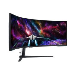 Monitor Samsung LS57CG950NLXZX, 144.8 cm (57"), 7680 x 2160 Pixeles, Dual UHD, LED, 1 ms, Negro, Blanco