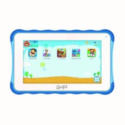 Tablet Ghia toddler 7 pulg, a133 quadcore, 2 GB RAM, 32 GB ROM, 2cam, wifi, bluetooth, 2500mah, Android 11 Go, azul