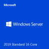 Licencia Microsoft Windows Server 19 (16 Core) Standard Add Lic AMS SW