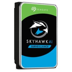 Disco duro interno Seagate Skyhawk Surveillance AI 3.5 18TB SATA3 6GB/s 7200rpm 256mb 24x7 para NVR 16 bahías, 1-64 cam