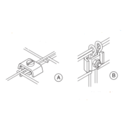 Tuerca Hexagonal de 1/4, con acabado Electro Zinc