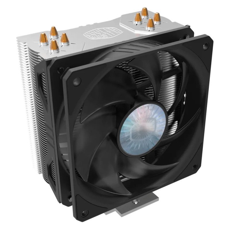 Disipador de Aire para CPU Cooler Master Hyper 212 EVO V2 120mm Compatible S 1200 1700 AM4 AM5 Plata