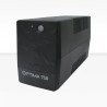 No-break con regulador integrado, capacidad 750va / 375w, software de monitoreo, puerto RJ11 y RJ45, indicadores LED, 6 tomas re