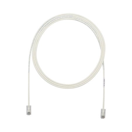 Cable de Parcheo TX6, UTP Cat6, Diámetro Reducido (28AWG), Color Rojo, 20 ft