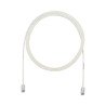 Cable de Parcheo TX6, UTP Cat6, Diámetro Reducido (28AWG), Color Rojo, 20 ft