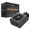 Fuente de poder EVGA 850 BQ 850W 80 Plus Bronze ATX 12V semi modular 24 pin fan 140mm negro