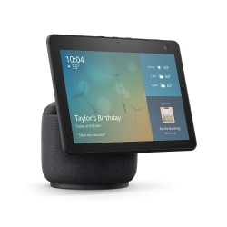 Pantalla inteligente, LCD de 10,1", canal 2.1, inalámbrico, Bluetooth, Wi-Fi, carbón