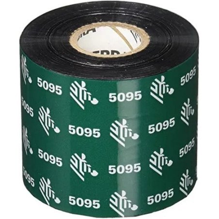 RIBBON RESINA 60mmx450m (2.36inx1476ft), 5095, High Performance, 25mm (1in) core, Tabletop. Un rollo