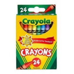 Crayón crayola estándar con 24 52-3024 Binney Smith