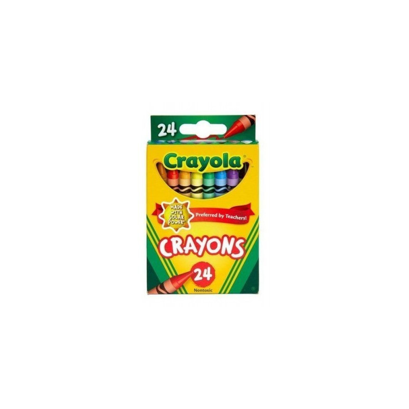 Crayón crayola estándar con 24 52-3024 Binney Smith