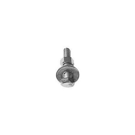 Tornillo cabeza hexagonal de 1/4 x 3, con acabado Electro Zinc
