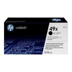 Cartucho de tóner HP 49X, negro, para HP LaserJet 1160/1320/3390/3392