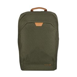 Backpack TechZone Echo Hero de 15.6'', de materiales reciclados, verde